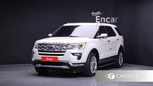 Ford Explorer 2018 Белый из Кореи