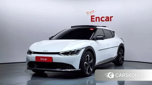 Kia EV6 2023 Белый из Кореи