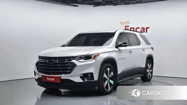 Chevrolet (GM Daewoo) Traverse 2020 Белый из Кореи