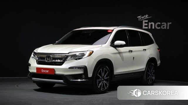 Honda Pilot 3rd generation 2019 Белый из Кореи