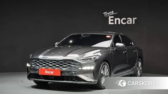 Kia K8 Hybrid 2023 Серый из Кореи