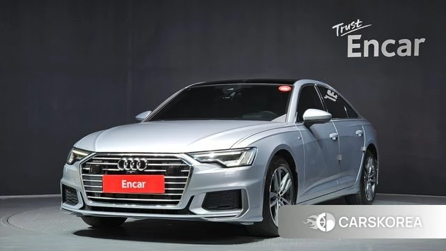 Audi A6 (C8) 2022 Серебряный из Кореи