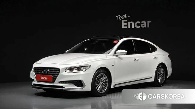 Hyundai Grandeur IG Hybrid 2019 Белый из Кореи