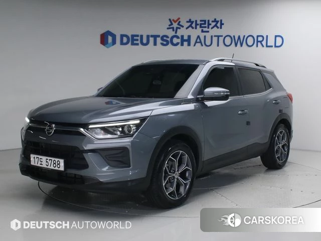 Ssangyong Beautiful Korando 2019 Серый из Кореи