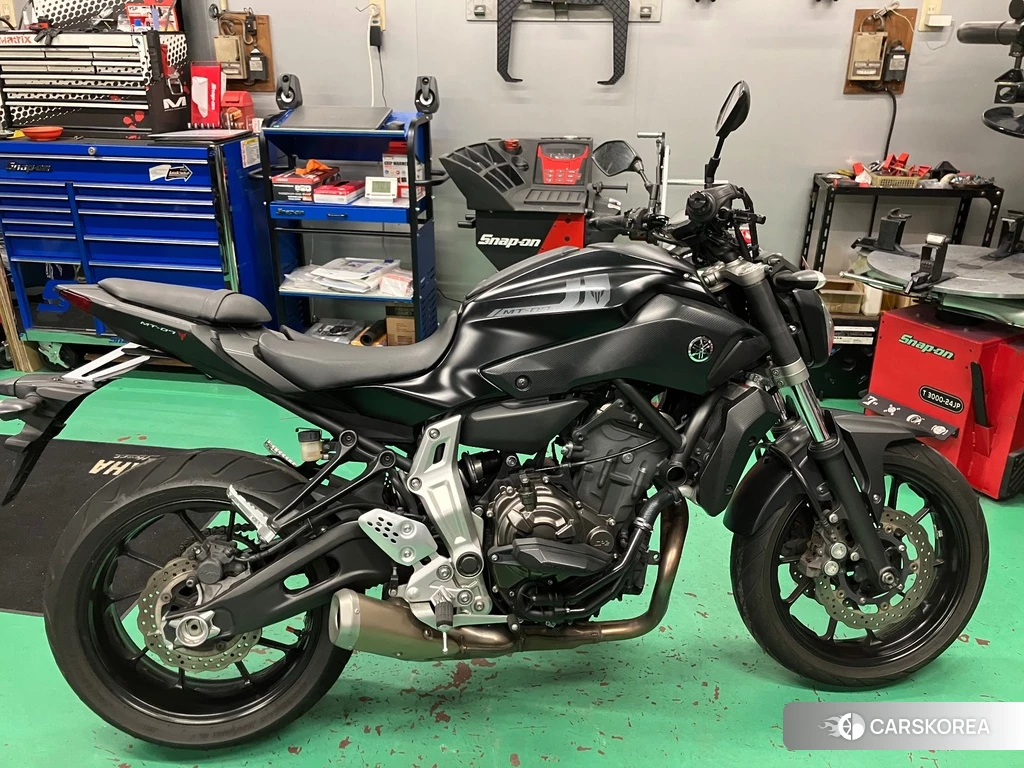 Проданный Yamaha MT-07 2014 из Японии