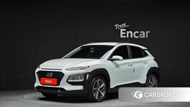 Hyundai Kona 2018 Белый из Кореи