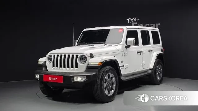 Jeep Wrangler (JL) 2021 Белый из Кореи