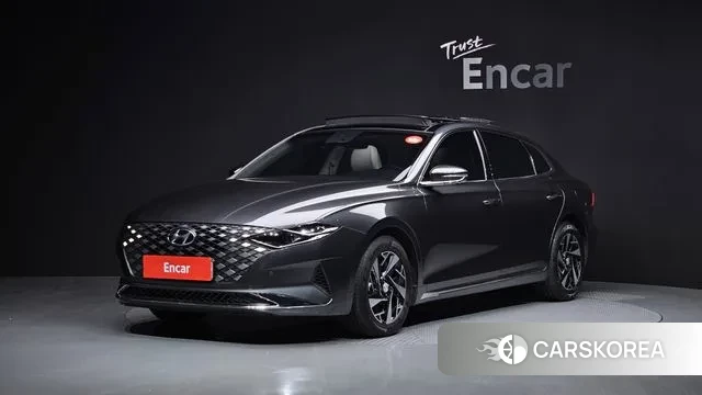 Hyundai The New Grandeur IG Hybrid 2021 Серый из Кореи
