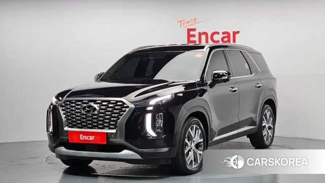 Hyundai Palisade 2022 Черный из Кореи