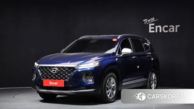 Hyundai Santa Fe TM 2020 Синий из Кореи