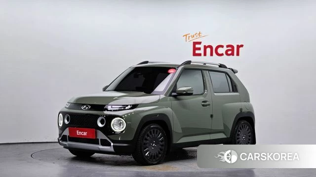 Hyundai Casper 2023 Темно-зеленый из Кореи