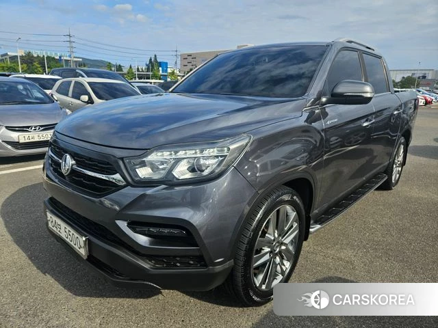 Ssangyong Rexton Sports 2021 Серый из Кореи