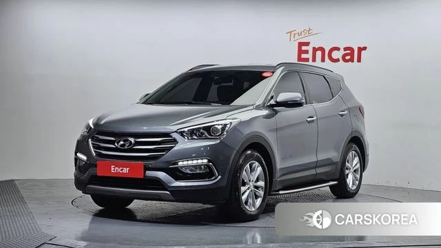 Hyundai Santa Fe The Prime 2018 Серый из Кореи