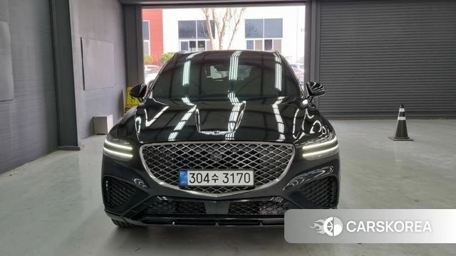 Genesis GV70 2021 Черный из Кореи