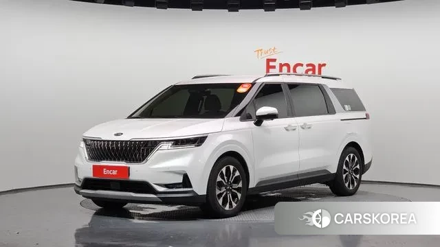 Kia Carnival 4th generation 2021 Белый из Кореи