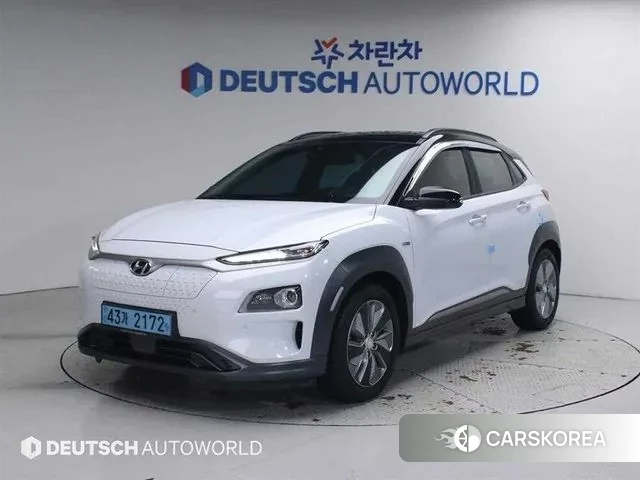 Hyundai Kona Electric 2020 Белый из Кореи