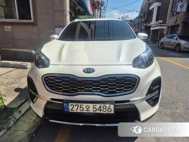 Kia Sportage The Bold 2021 Белый из Кореи
