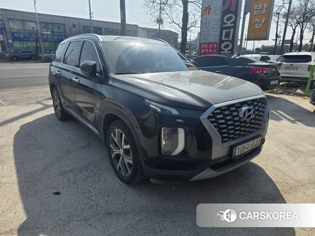 Hyundai Palisade 2022 Черный из Кореи