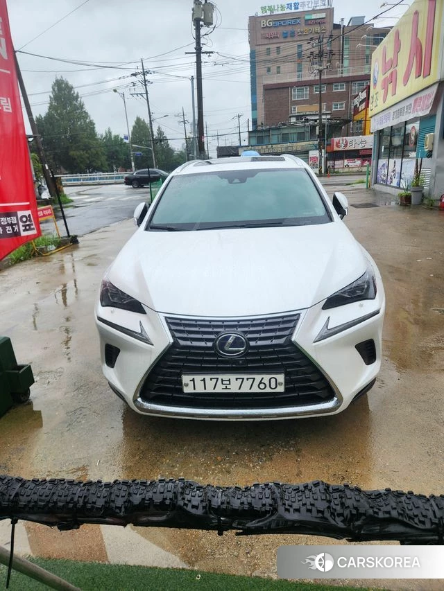 Lexus NX300h 2021 Белый из Кореи
