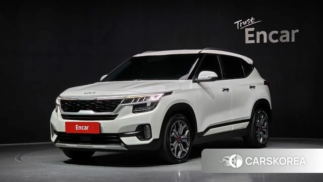 Kia Seltos 2022 Белый из Кореи