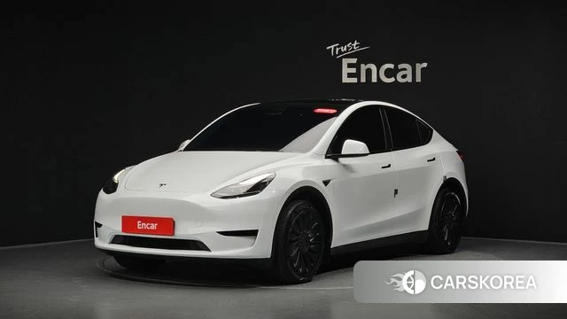 Tesla Model Y 2024 Белый из Кореи