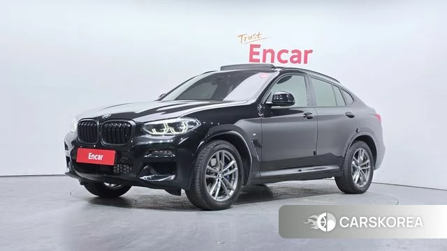 BMW X4 (G02) 2019 Черный из Кореи