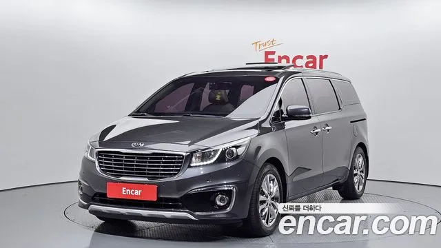 Kia All New Carnival 2018 Серый из Кореи