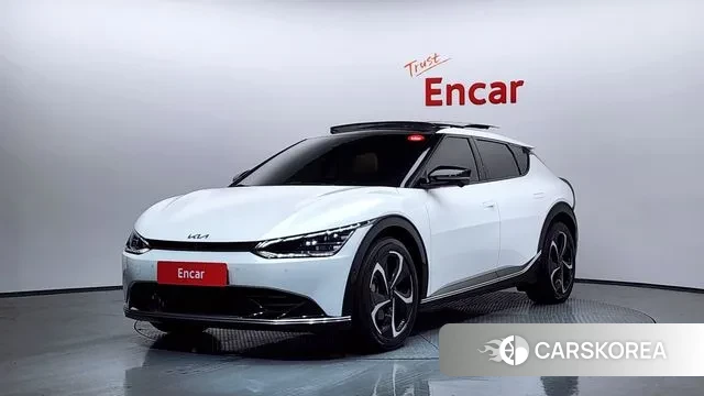 Kia EV6 2023 Белый из Кореи