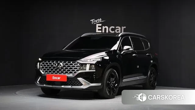 Hyundai The New Santa Fe 2020 Черный из Кореи