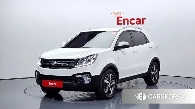 Ssangyong New Style Korando C 2018 Белый из Кореи