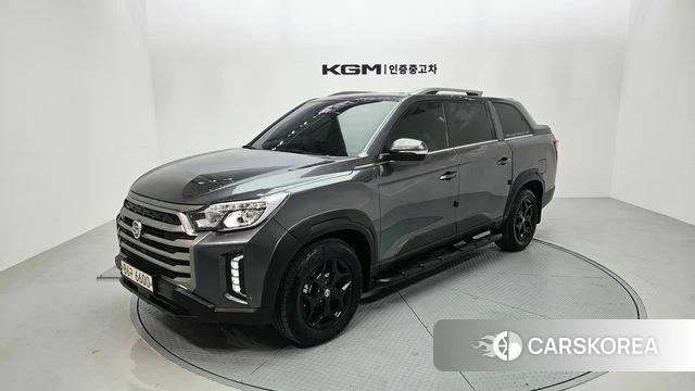 Ssangyong The New Rexton Sport 2021 Серый из Кореи