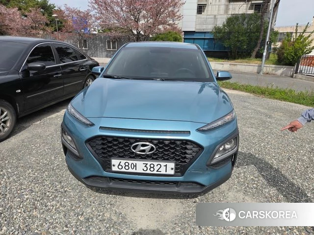 Hyundai Kona 2018 Небесно-голубой из Кореи