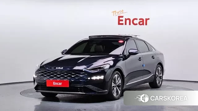 Kia K8 Hybrid 2022 Синий из Кореи