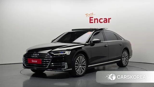 Audi A8 (D5) 2021 Черный из Кореи