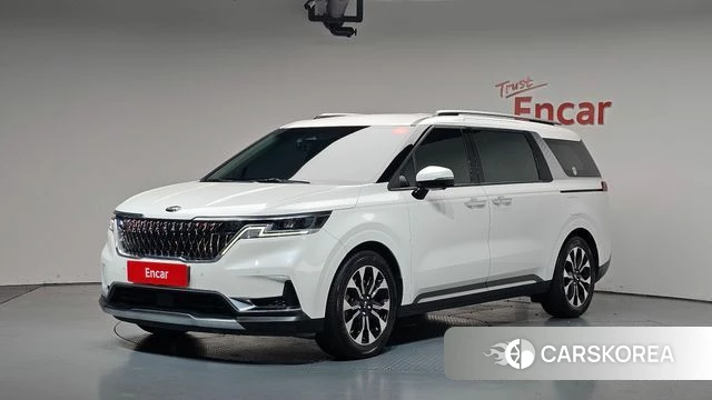 Kia Carnival 4th generation 2021 Белый из Кореи