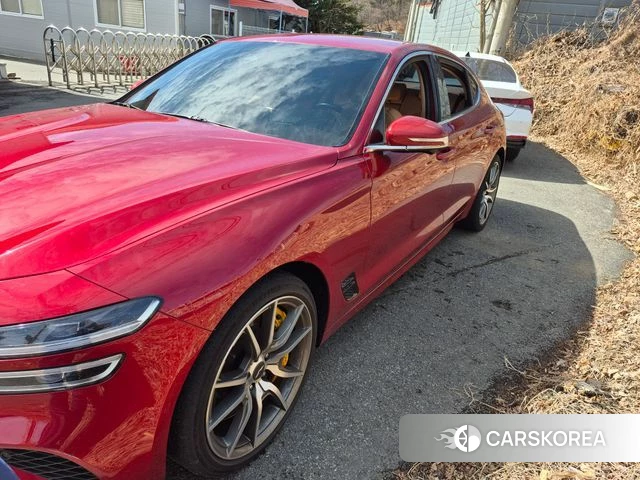 Genesis The New G70 2022 Красный из Кореи