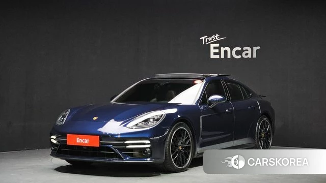 Porsche Panamera (971) 2023 Синий из Кореи