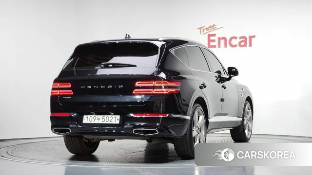 Genesis GV80 2023 Черный из Кореи