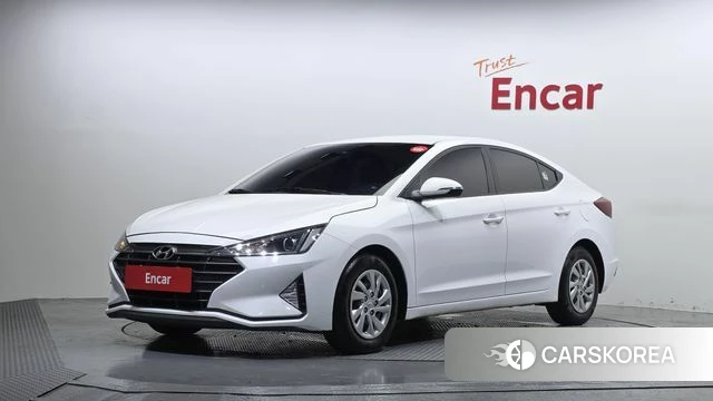 Hyundai The New Avante AD 2019 Белый из Кореи