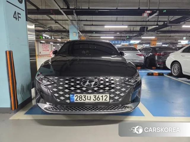 Hyundai The New Grandeur IG Hybrid 2020 Черный из Кореи