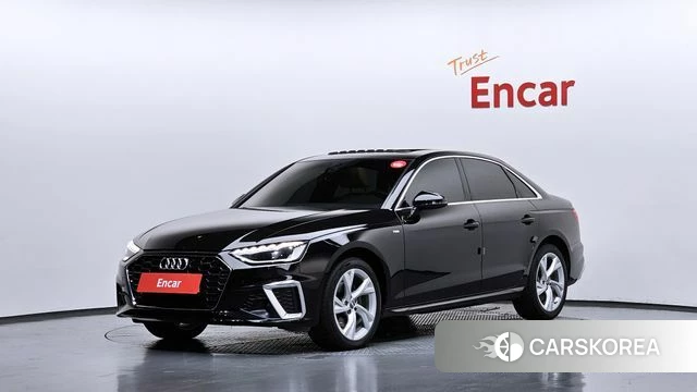 Audi A4 (B9) 2021 Черный из Кореи