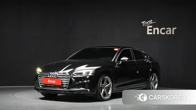 Audi A5 (F5) 2019 Черный из Кореи