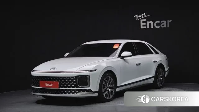 Hyundai Grandeur Hybrid (GN7) 2023 Белый из Кореи