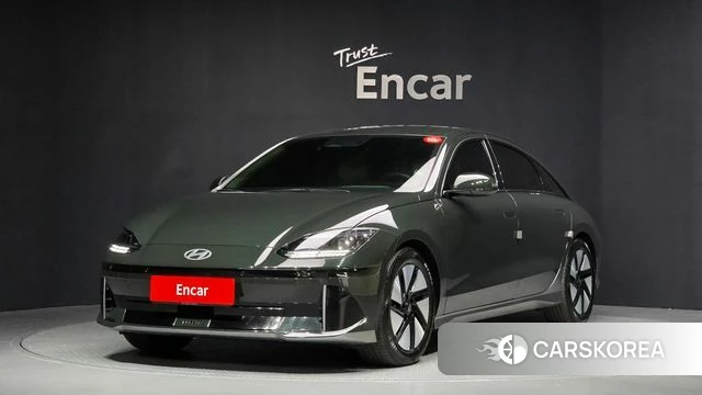 Hyundai Ionic 6 2022 Зеленый из Кореи