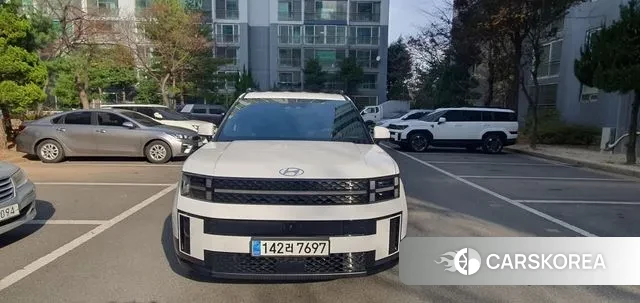 Hyundai Santa Fe (MX5) 2023 Белый из Кореи