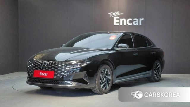 Hyundai The New Grandeur IG Hybrid 2022 Черный из Кореи