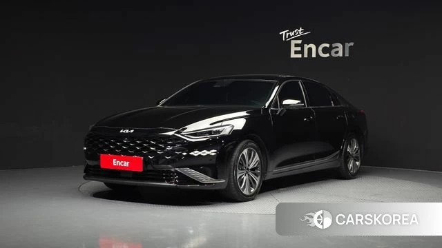 Kia K8 Hybrid 2021 Черный из Кореи