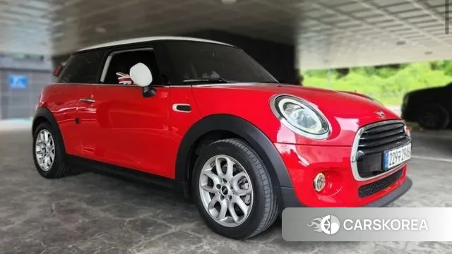 Mini Cooper 2021 Красный из Кореи