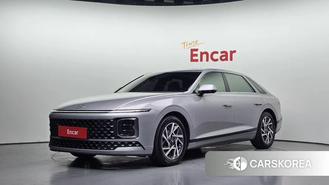 Hyundai Grandeur Hybrid (GN7) 2023 Серебристо-серый из Кореи