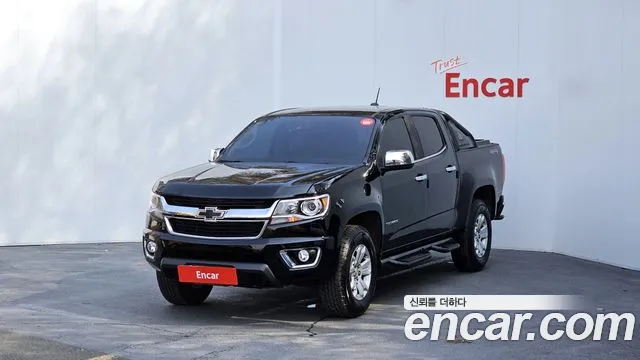 Chevrolet (GM Daewoo) Colorado 2020 Черный из Кореи